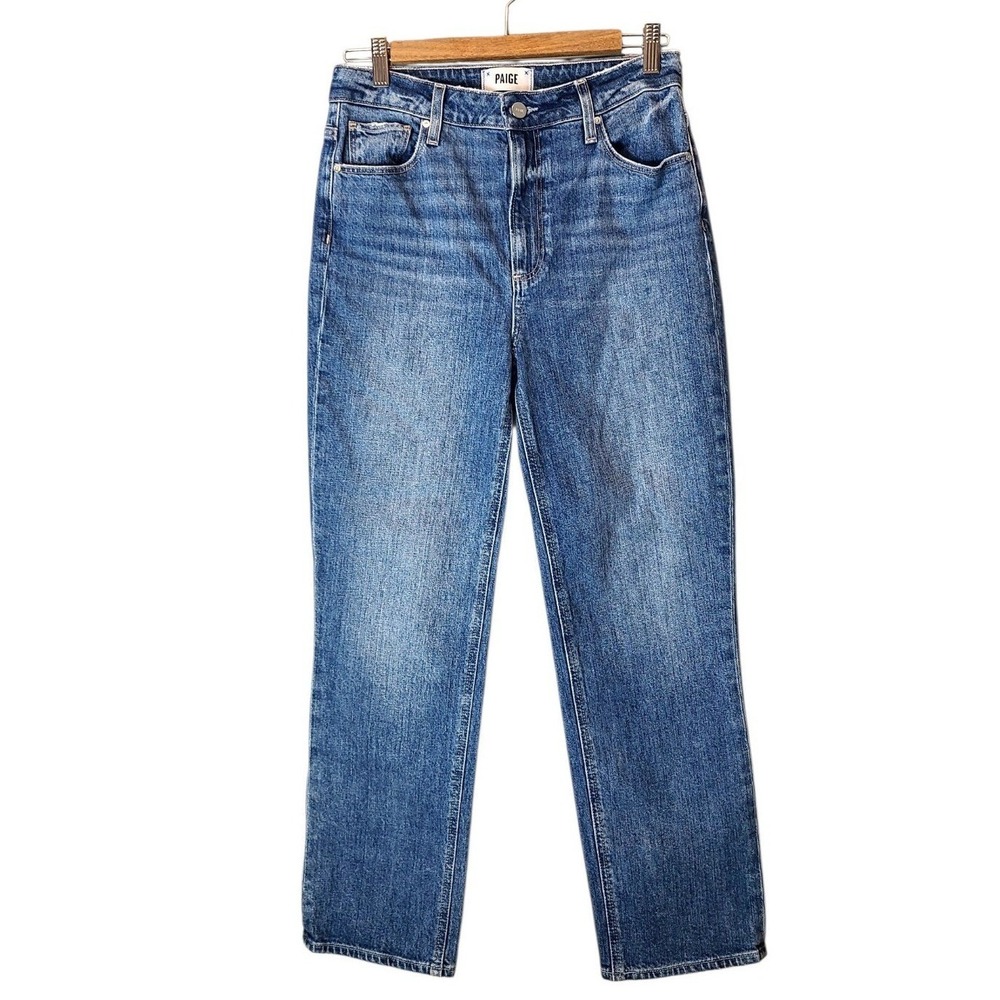 Paige Sarah Straight Ankle Jean Women's Size 28 Casual Medium Wash